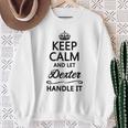 Keep Calm And Let Dester Handle It Name Sweatshirt Geschenke für alte Frauen