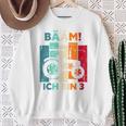 Kinder Bääm Ich Bin 3 Jahre Drei Junge 3Rd Birthday Tractor Sweatshirt Geschenke für alte Frauen