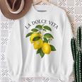 La Dolceita X Limone Lemons Lemon Limoncello Spritz Sweatshirt Geschenke für alte Frauen