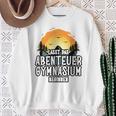 Lassen Das Abenteuer Gymnasium Beginn Gymnasium 5 Class Blue S Sweatshirt Geschenke für alte Frauen