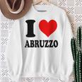 I Love Abruzzo Italia Felpa Regalos para ancianas