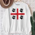 Maglia Con Bandiera Sardegna Quattro Mori Orgoglio Sardo Felpa Regalos para ancianas