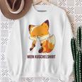 Mein Kuschel Fox Pyjamas Nightdress Fox Sweatshirt Geschenke für alte Frauen