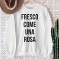 Meme Trash Fresco Come Una Rosa Agente Commercio Discoteca Felpa Regalos para ancianas