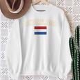 Netherlands Nederland Nederlandselag Netherlands Flag Orange Orange Sweatshirt Geschenke für alte Frauen