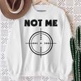 Not Me Driving Hunting Safetyest For Hunters Orange S Sweatshirt Geschenke für alte Frauen