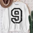 Number 9Intage Sweatshirt Geschenke für alte Frauen