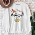 Oktoberfest Wiesn Saying Aufbrezel& O'zapft Is Sweatshirt Geschenke für alte Frauen