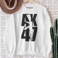 Original Ak47 Kalashnikov Ak-47 Gun Soviet Rifle Sweatshirt Geschenke für alte Frauen