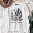 Padmasambhava Guru Rinpoche Tibetan Buddha Mantra Buddhist Sweatshirt Geschenke für alte Frauen