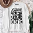 Primary School Graduation 2024 Mit Abstand Die Besten Children's Gray Sweatshirt Geschenke für alte Frauen