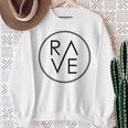 Rave Techno Electro Sweatshirt Geschenke für alte Frauen