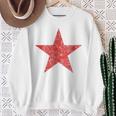 Red Starintage Ussr Soviet Union Revolution Sweatshirt Geschenke für alte Frauen