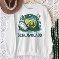 Schlavocado Avocado Pyjama Nachthemd Schlafanzug Sweatshirt Geschenke für alte Frauen