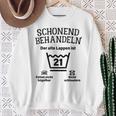 Schonend Treateln 21St Birthday Der Alte Lappen Ist 21 Sweatshirt Geschenke für alte Frauen