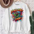 Schulkind 2024Rex Dino School Sweatshirt Geschenke für alte Frauen