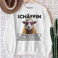 Supervisor Chefin Schäffin Gray Sweatshirt Geschenke für alte Frauen