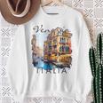 Venezia Italia Travelenice On Travel Meet Me In Italy Sweatshirt Geschenke für alte Frauen