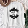 Vikingalhalla Medieval Hugin & Munin Sweatshirt Geschenke für alte Frauen