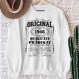 Vintage Original 1946 Geboren Jahrgang 1946 Sweatshirt Geschenke für alte Frauen