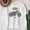 Vintage Scrambler Moto Classic Dirt Bike Appassionato Felpa Regalos para ancianas