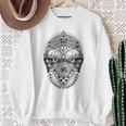 Vintage Skull And Moth Gothic Style Felpa Regalos para ancianas