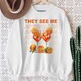 They See Me Aperollin Perfekt Für Spritz-Fans & Jgas Sweatshirt Geschenke für alte Frauen