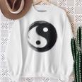 Ying Yang Tai Chi Balance Taoismo Meditazione Acqua Inchiostro Simbolo Felpa Regalos para ancianas