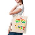 Santa Claus Sunglasses Beach Christmas In July Kid Tote Bag