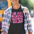 Groovy In My Middle School Era Back To School Teacher Youth T-shirt