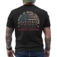 21Th Birthday Vintage Born 2003 Turning 21 Year Old Men's T-shirt Back Print