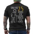 25 Anni Compleanno Ora Ho 25 Anni Divertente 25Esimo T-shirt da uomo con stampa posteriore