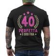 40 Compleanno Donna Regali Festa 40 Perfetta E Figa 1984 T-shirt da uomo con stampa posteriore