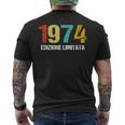 49 Anni Compleanno Anno 1974Intage Edizione Limitata T-shirt da uomo con stampa posteriore