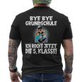 5 Class Bye Bye Primary School Ich Rock Jetzt Die 5Th Class T-Shirt mit Rückendruck