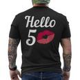 50° Compleanno Da Donna Decorazione Divertente Anni '50 1972 T-shirt da uomo con stampa posteriore