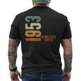 70Ème Anniversaire 71 Ans Rétro 1953 Un Millésime 1953 T-shirt imprimé au dos