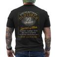 70Th Birthday Man Uniqueintage Car 70S T-Shirt mit Rückendruck