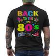 '80S Retro Motto I Love 80'S T-Shirt mit Rückendruck