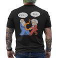 A2 B2 E Mc Scienziato Divertente T-shirt da uomo con stampa posteriore