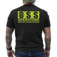 Accessorio Uniforme Extra Per Operatore Socio-Sanitario Oss T-shirt da uomo con stampa posteriore