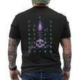 Alien 45Th Anniversary 1979 Movie Xenomorph Holding Skull T-shirt da uomo con stampa posteriore