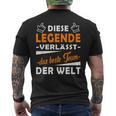 Alles Gute Im Neue Job T-Shirt mit Rückendruck