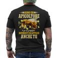 Api Apicoltore Apicoltura Sono Un Apicoltore T-shirt da uomo con stampa posteriore