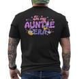 In My Auntie Era Astronaut Space Family Matching Men's T-shirt Back Print