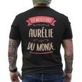 Aurélie Le Meilleur Du Monde Pour Aurélie T-shirt imprimé au dos