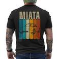 Auto Giapponese Miata Retrointage Sport Auto Leggenda 90S T-shirt da uomo con stampa posteriore