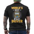Autobús Del Conductor Profesión Escuela Autobús Escuela Camiseta Hombre Estampado Espalda