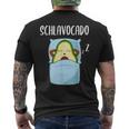 Avocado Sleep Pyjamas S T-Shirt mit Rückendruck