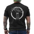 Bacchette Per Batteria Batteria Batterista Musicista T-shirt da uomo con stampa posteriore